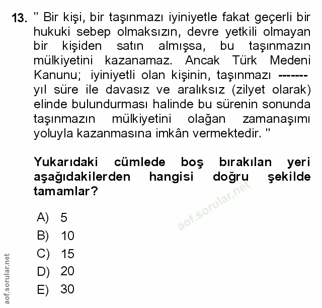 Soru 13
