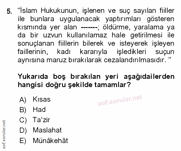 Soru 5