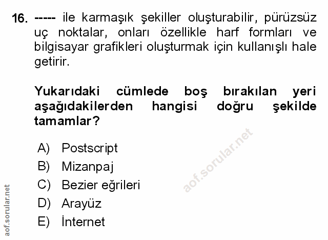 Soru 16