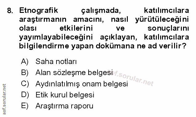 Soru 8