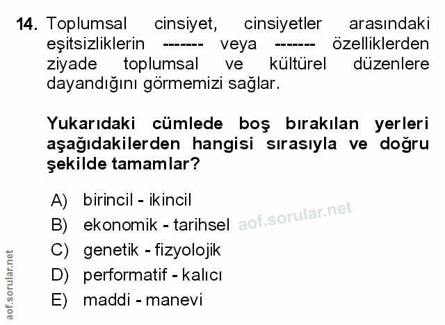 Soru 14