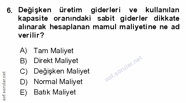 Soru 6