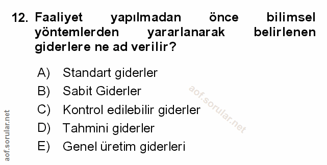 Soru 12