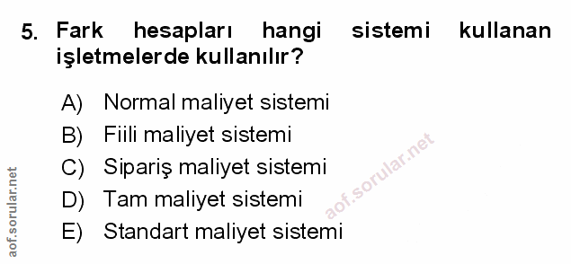 Soru 5