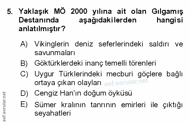 Soru 5