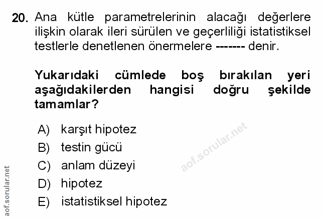 Soru 20