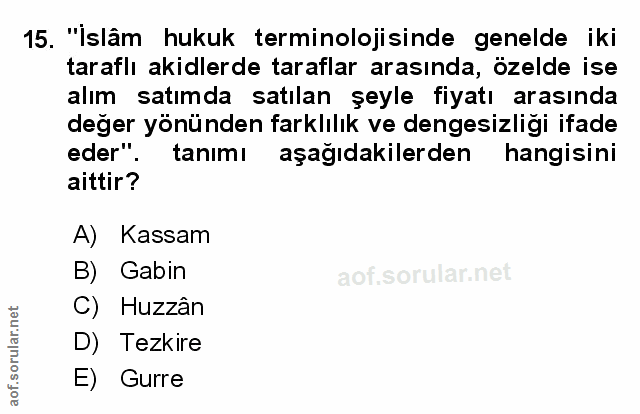 Soru 15