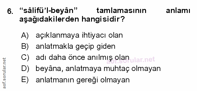 Soru 6