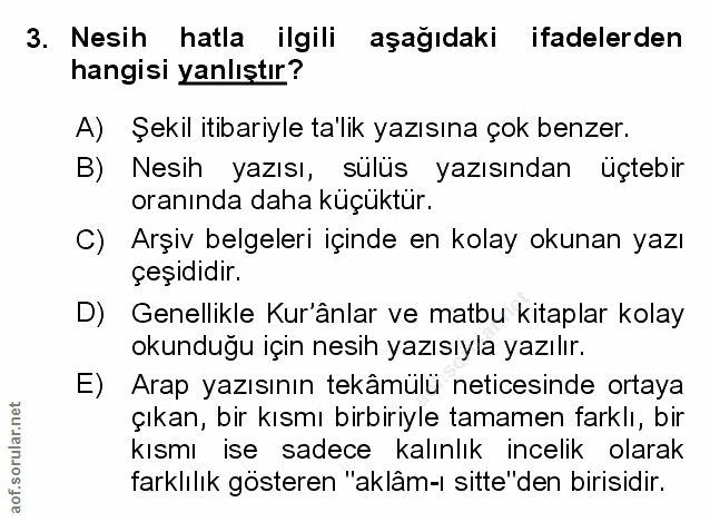Soru 3