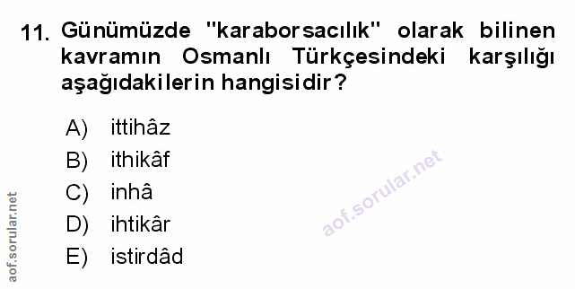 Soru 11