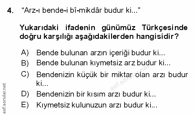 Soru 4