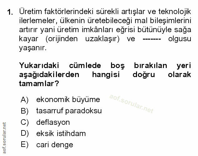 Soru 1