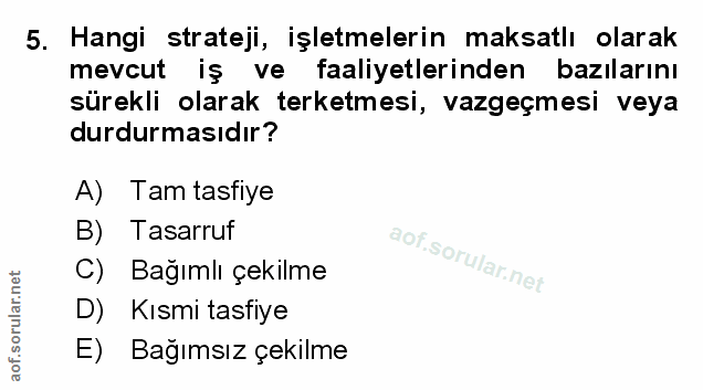 Soru 5