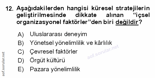 Soru 12