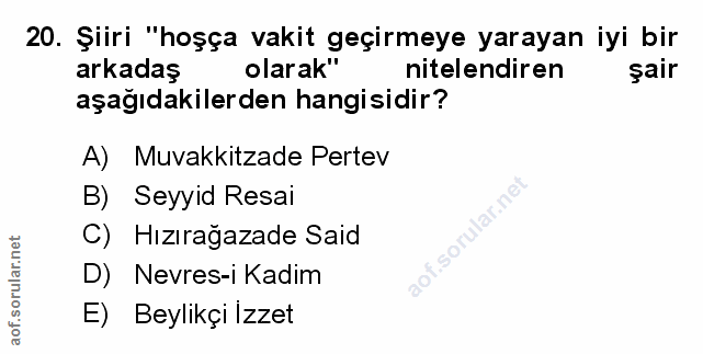 Soru 20