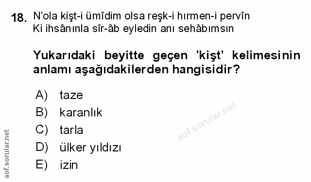 Soru 18