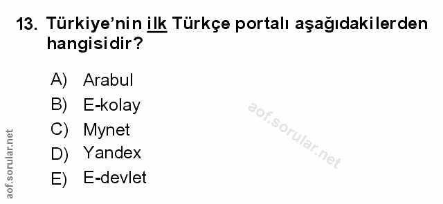 Soru 13