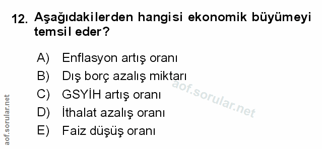 Soru 12