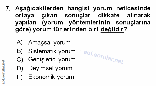 Soru 7