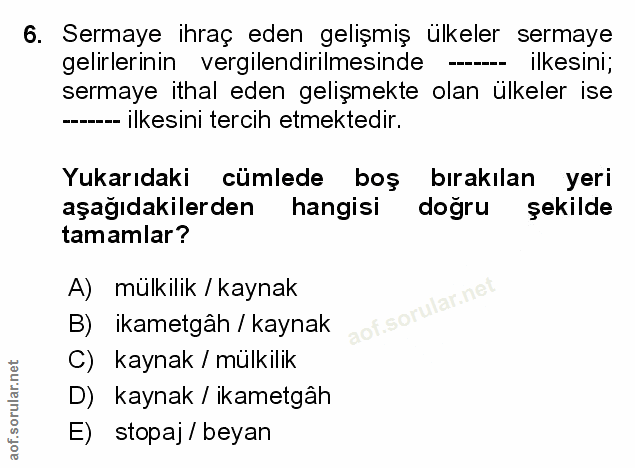 Soru 6