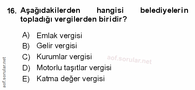 Soru 16