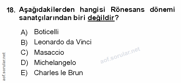 Soru 18
