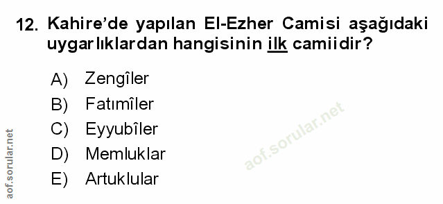 Soru 12