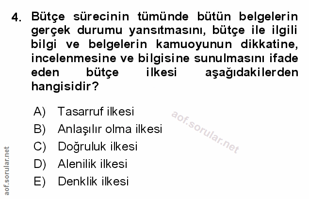 Soru 4