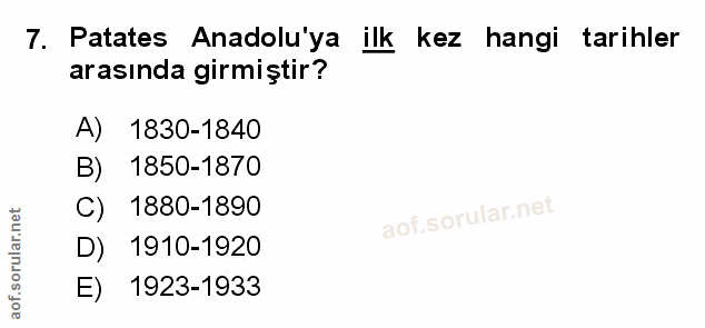 Soru 7