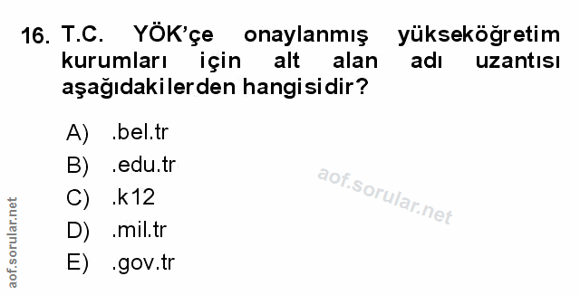 Soru 16