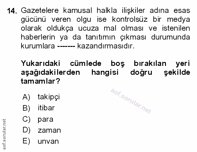 Soru 14