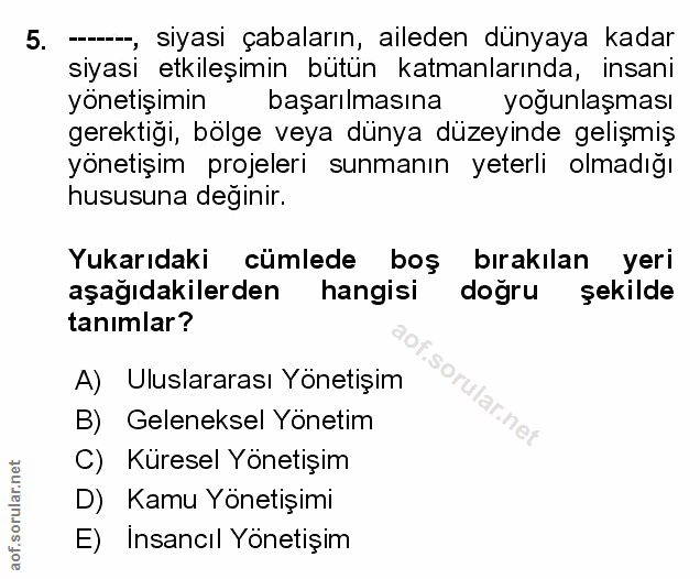 Soru 5