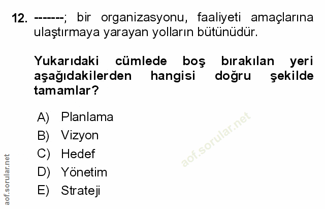 Soru 12