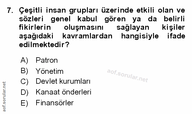 Soru 7