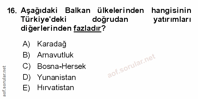Soru 16