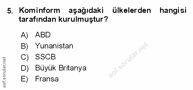 Soru 5