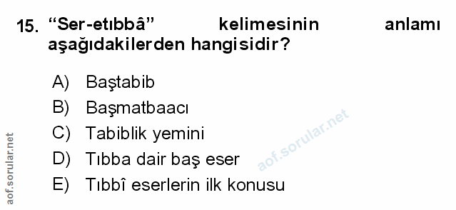 Soru 15