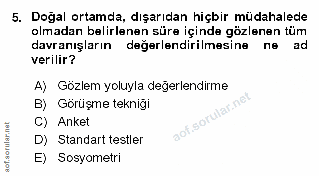 Soru 5