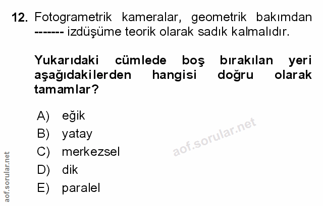 Soru 12