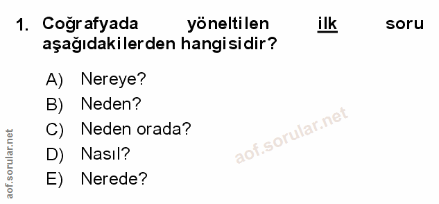Soru 1