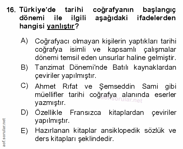 Soru 16