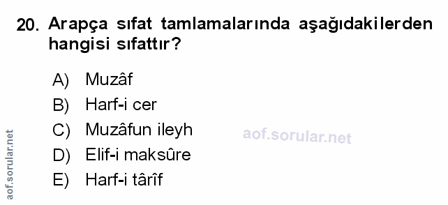 Soru 20