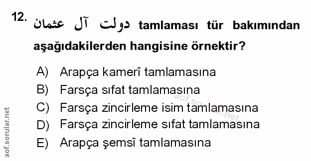 Soru 12