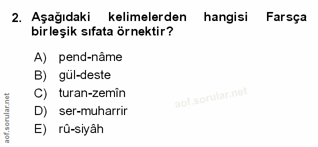 Soru 2