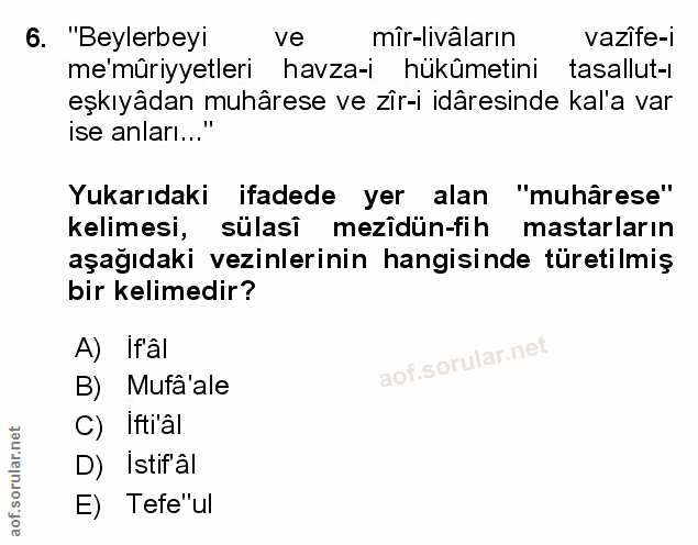 Soru 6