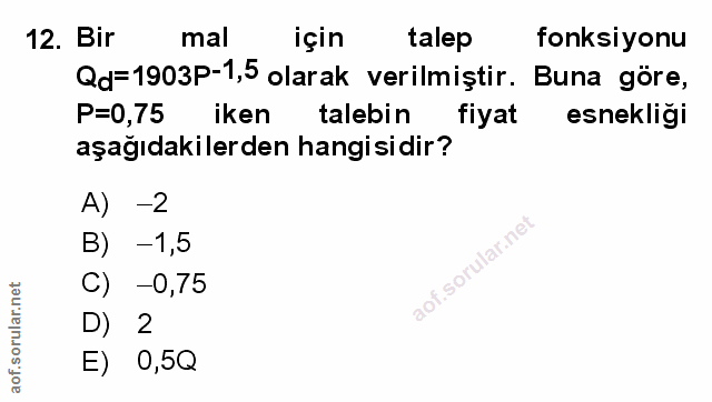 Soru 12