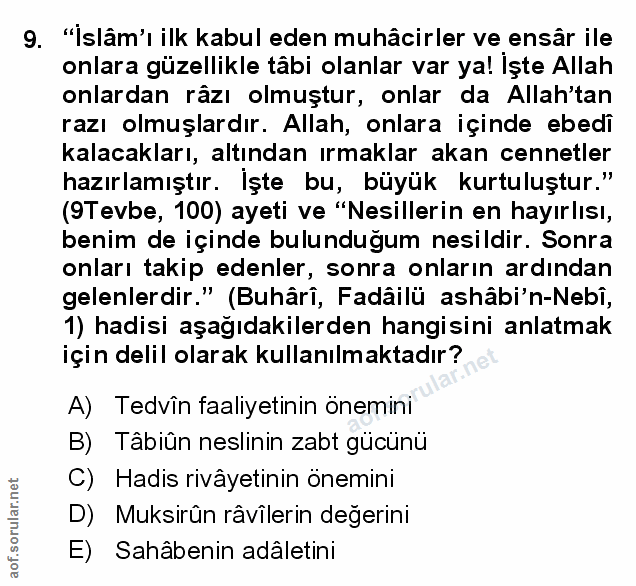 Soru 9