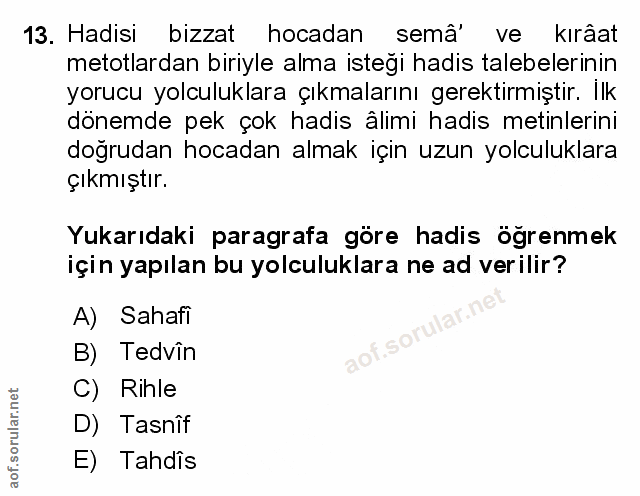 Soru 13