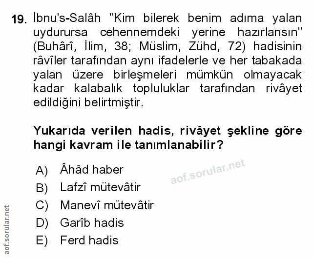 Soru 19