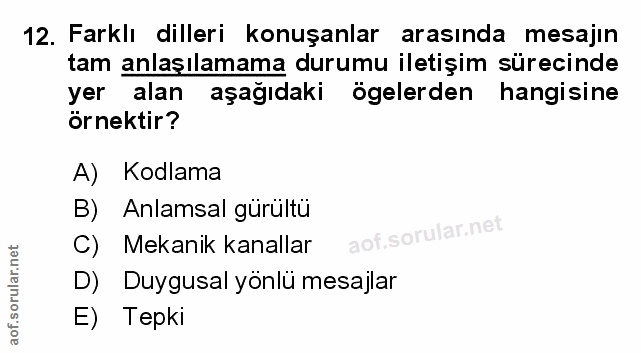 Soru 12